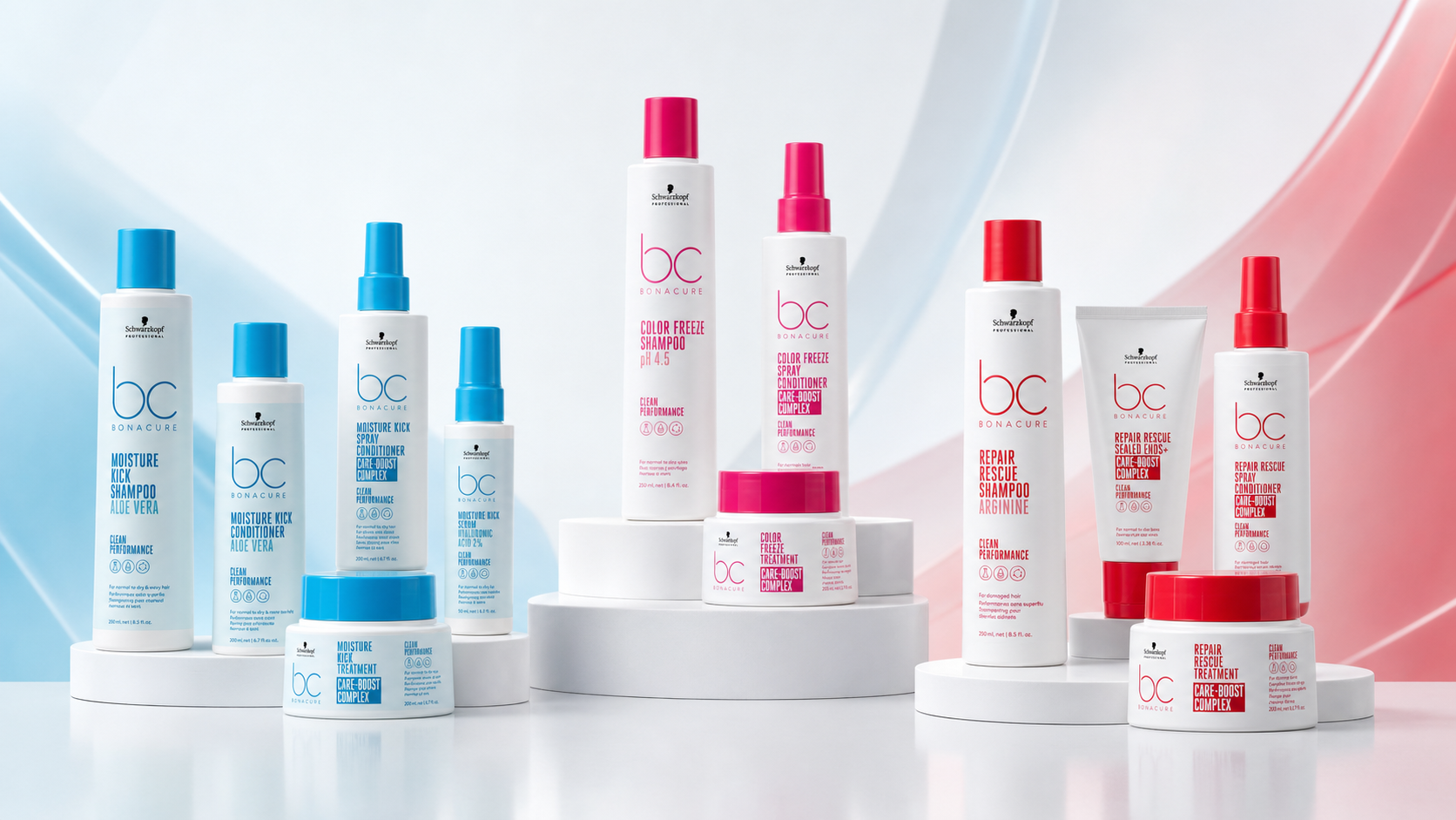 Todas las lineas Bonacure de Schwarzkopf Professional
