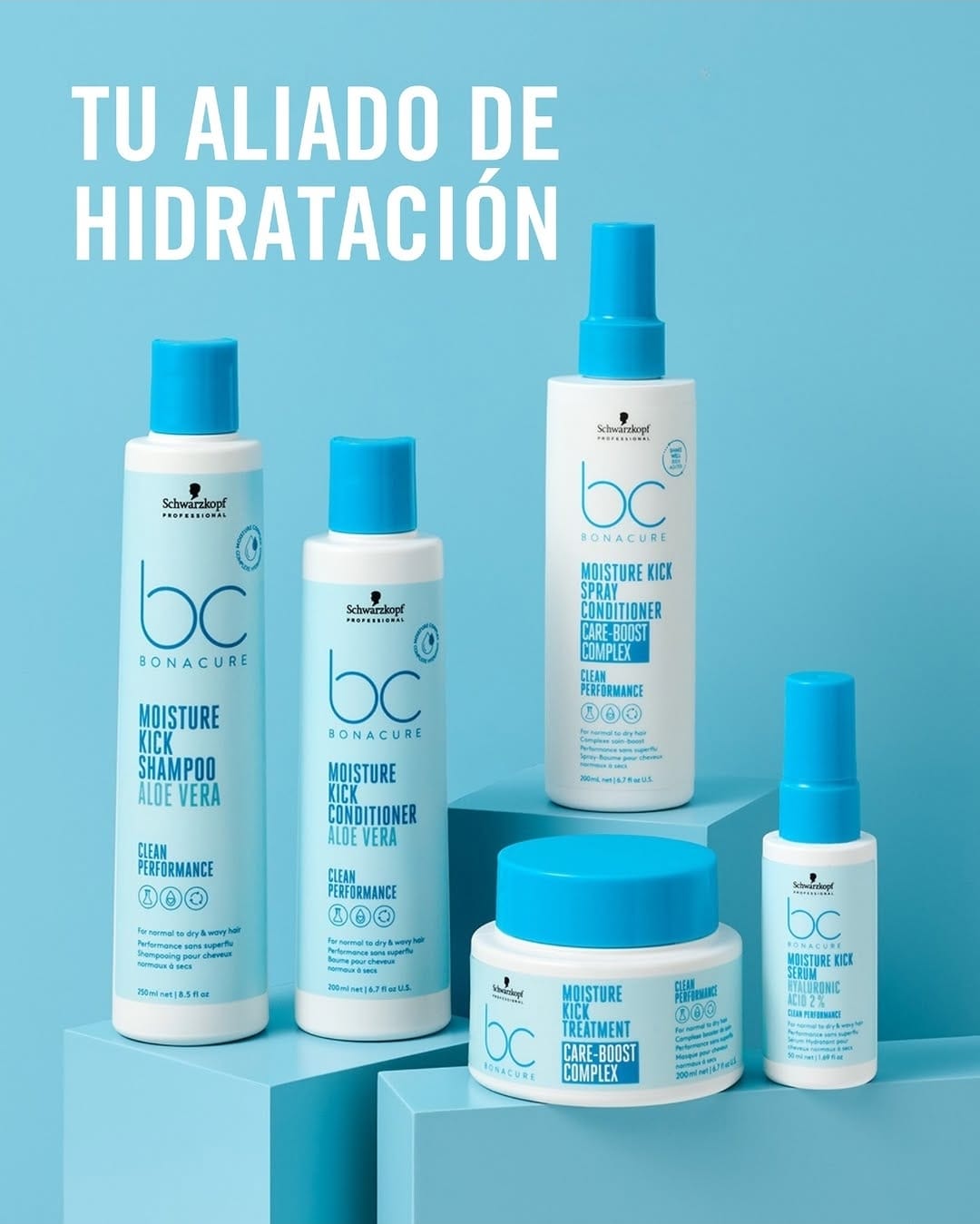 Linea Bonacure Moisture Kick completa