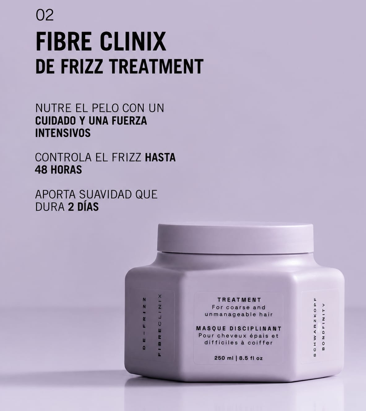 Tratamiento Fibre Clinix De-Frizz para controlar el frizz